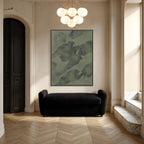 Olivea wall art by Renwil, cotton canvas, charcoal frame