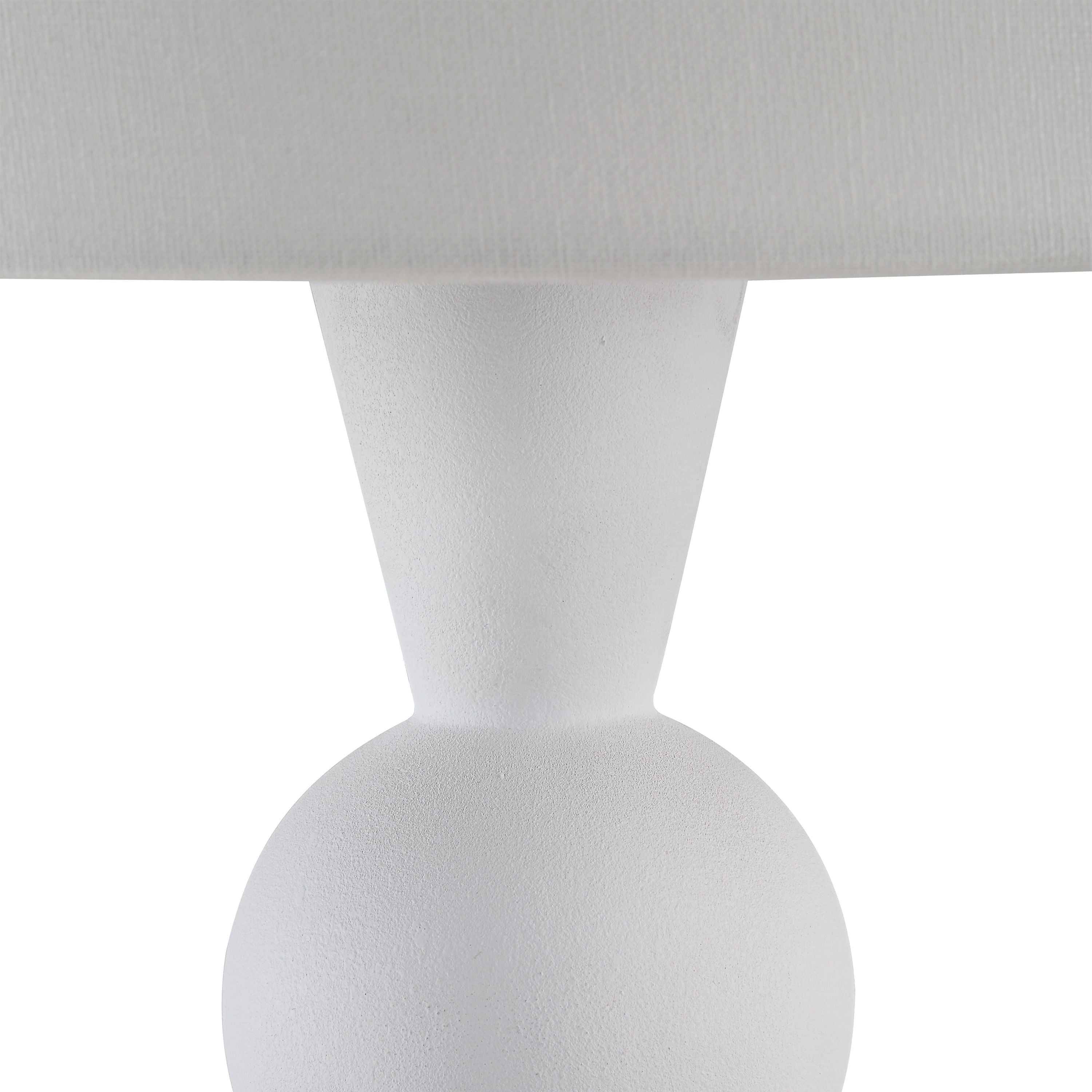 Petra table lamp by Renwil, ceramic base, hand-finished