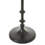 Petrus floor lamp by Renwil, cast aluminum, matte black finish