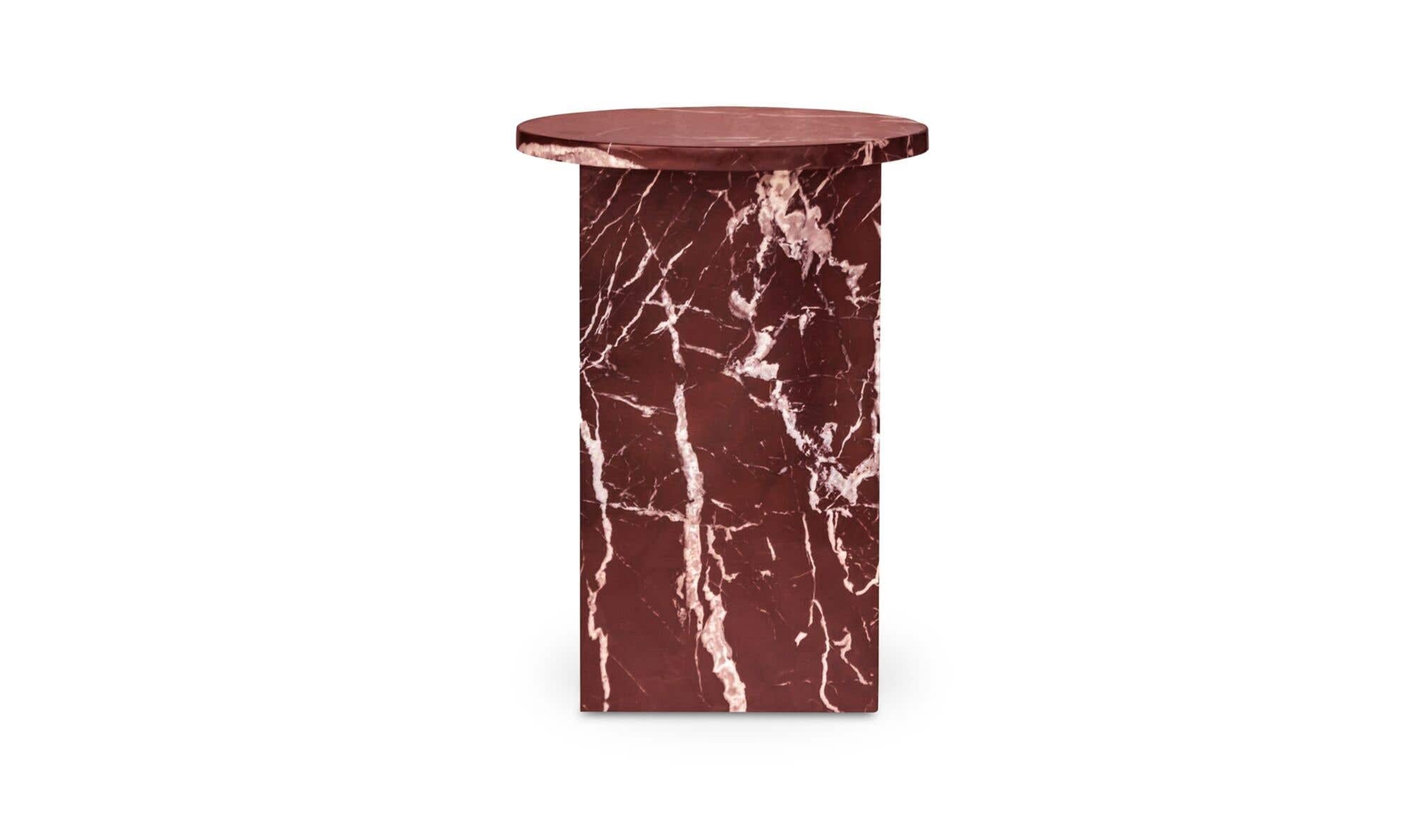 Marble Grace Accent Table