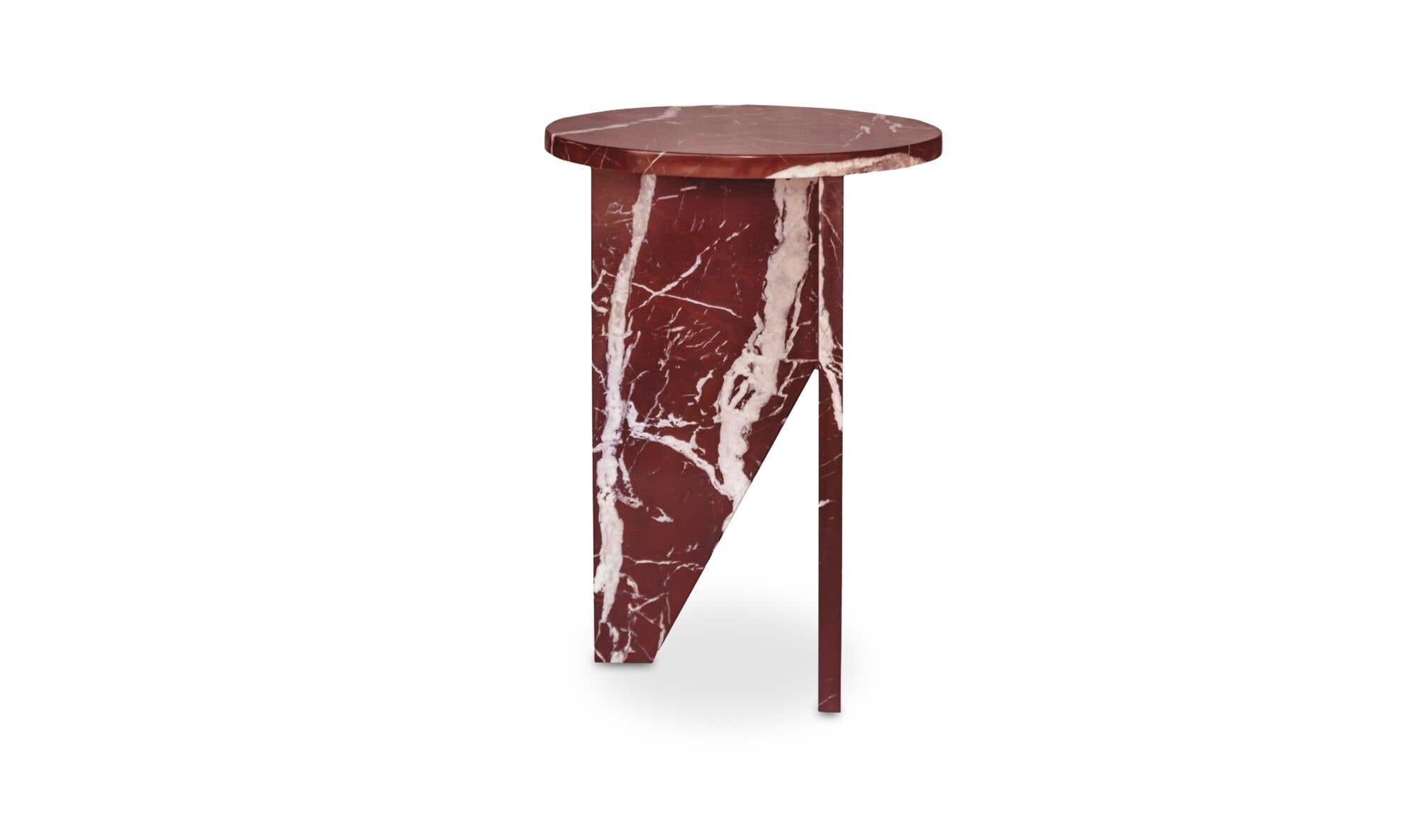 Marble Grace Accent Table