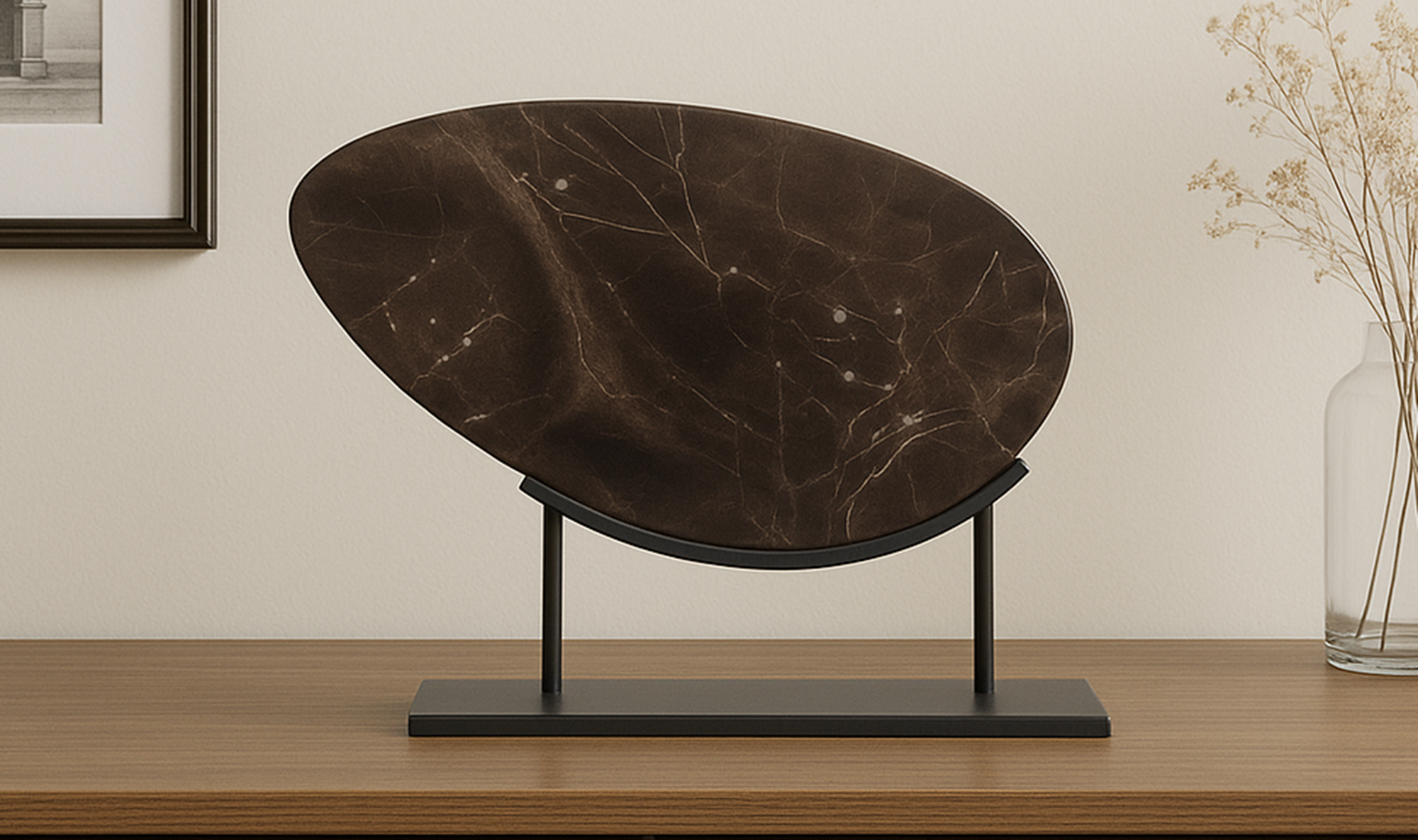 Saint Laurent Marble Galen Sculpture