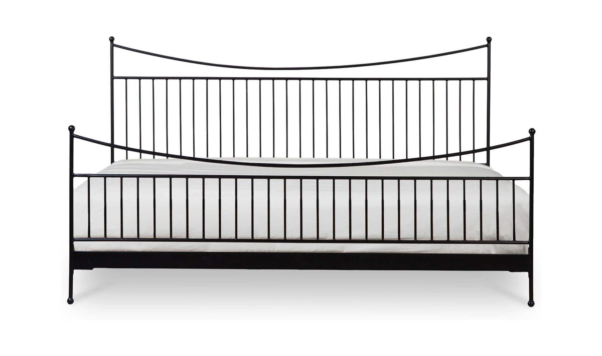 Monet Queen Bed Black