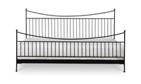 Monet Queen Bed Black