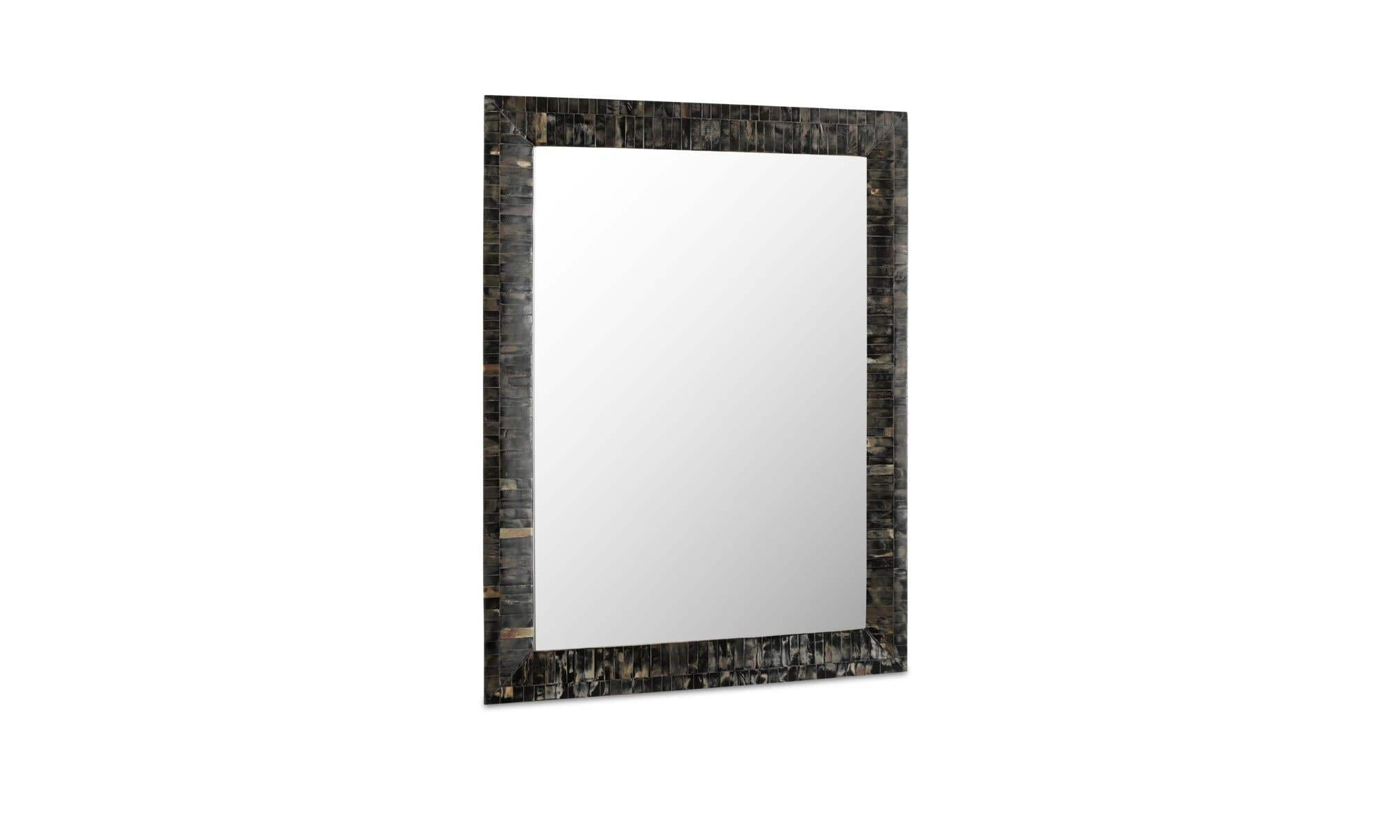 Horn Inlay Avis Mirror