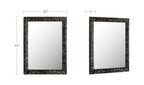 Horn Inlay Avis Mirror