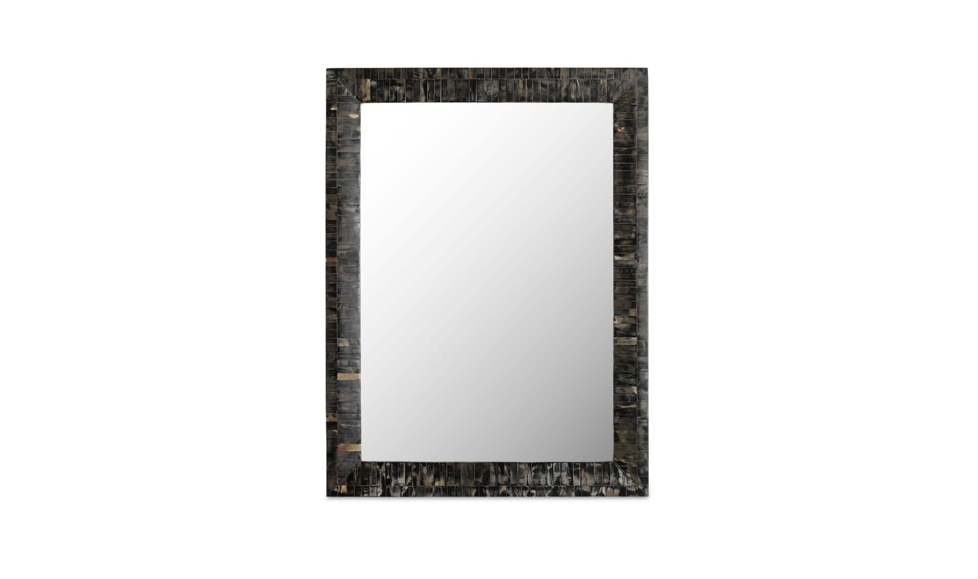 Horn Inlay Avis Mirror
