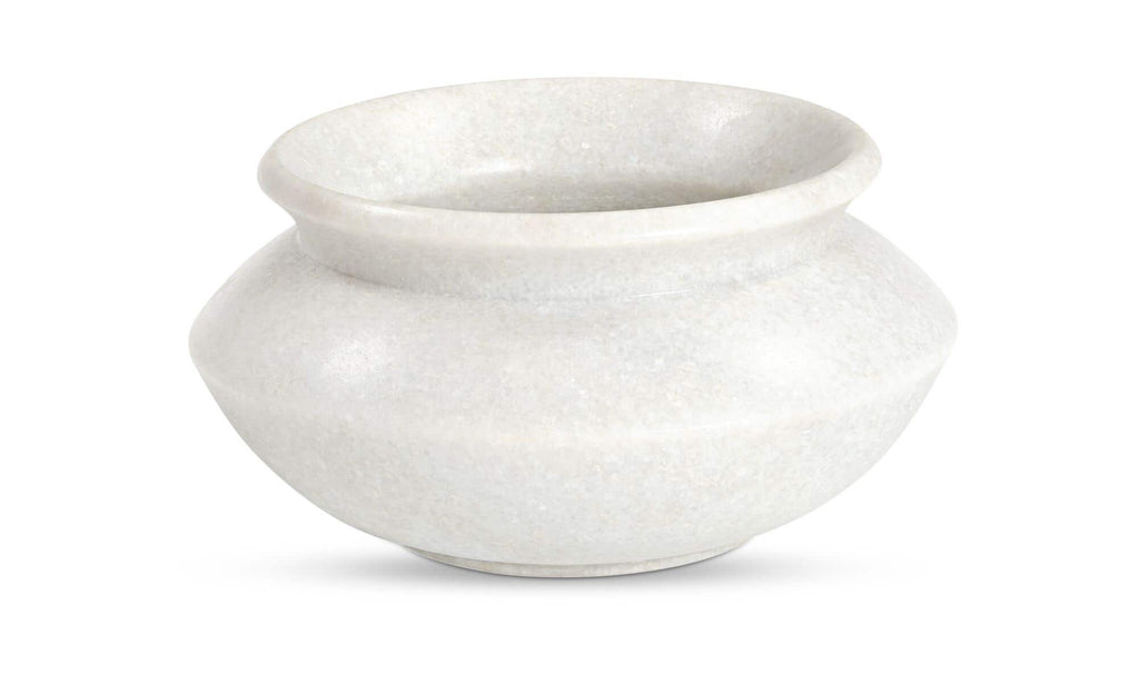 White Marble Romano Vessel