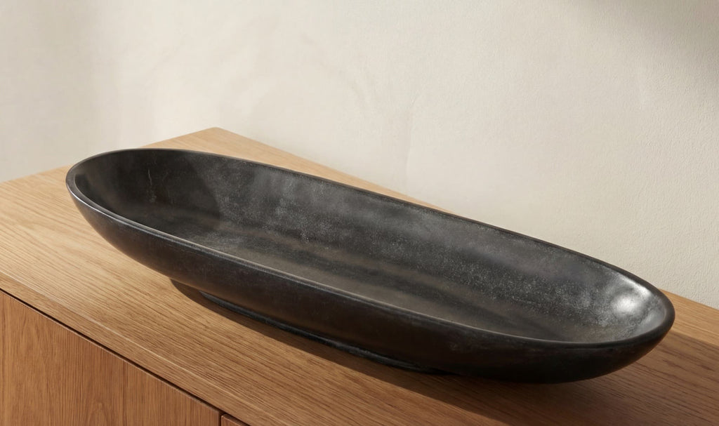 Black Marble Venetia Tray