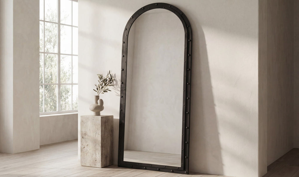 Iron Hughes Floor Mirror 5