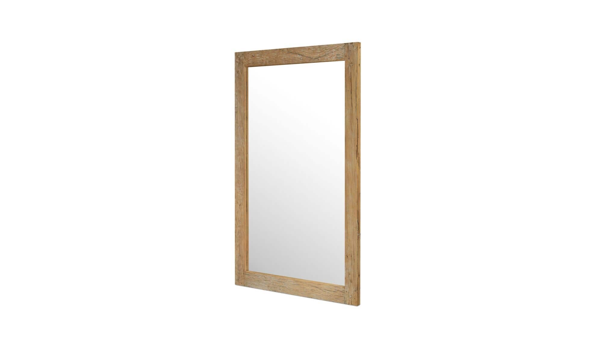 Reclaimed Wood Orchard Floor Mirror