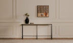 Botticino Marble River Console Table