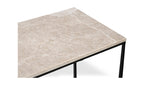 Botticino Marble River Console Table