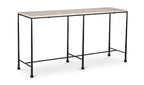 Botticino Marble River Console Table