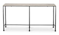 Botticino Marble River Console Table
