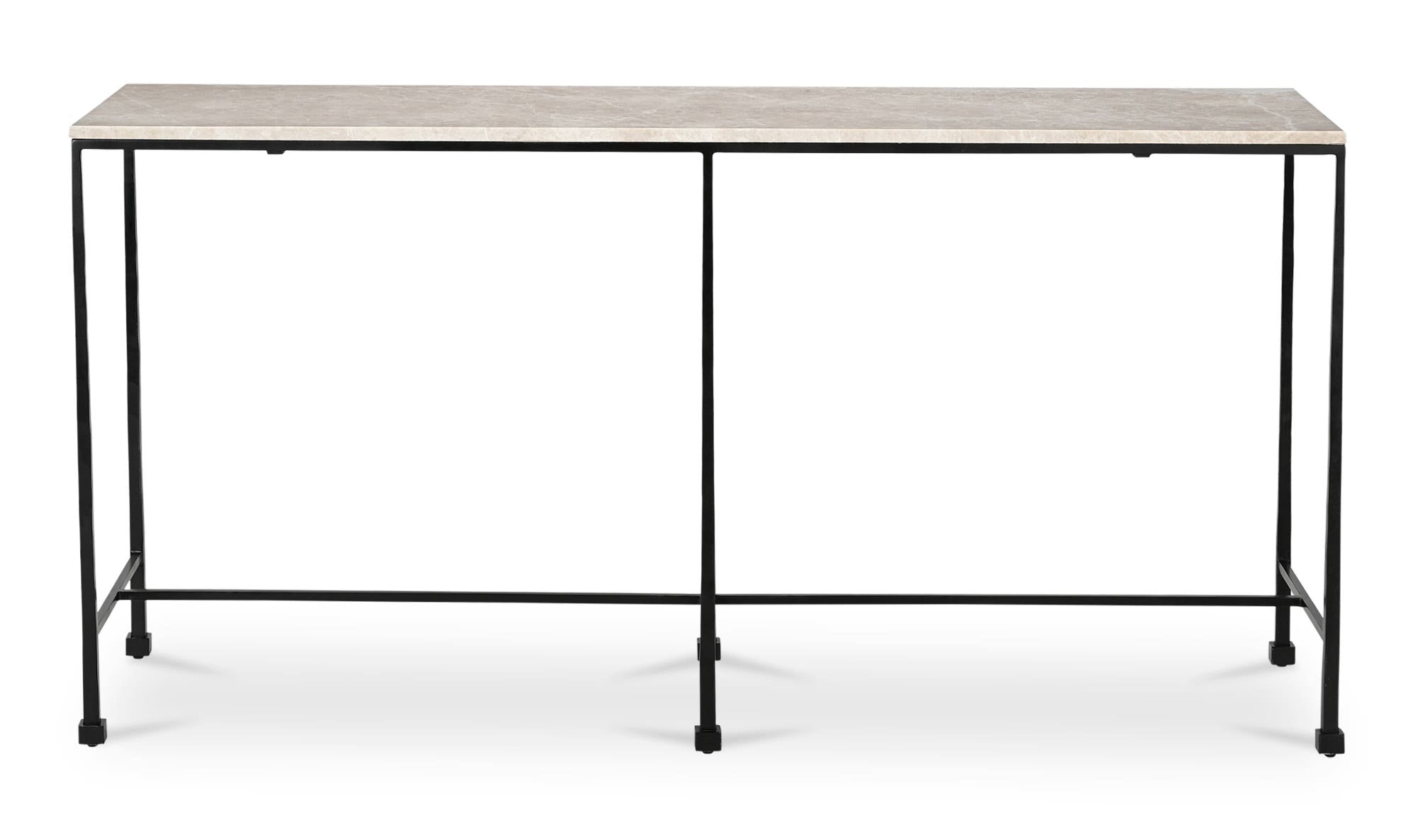 Botticino Marble River Console Table