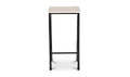 Marble River Side Table Botticino Marble