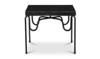Stone Getty Side Table Black Granite Black