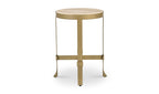 Travertine Holli Side Table Travertine