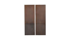 Aged Bronze Smith Wall Decor, Set of 2