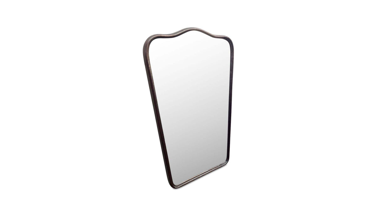 Cast Aluminum Keyes Wall Mirror 2