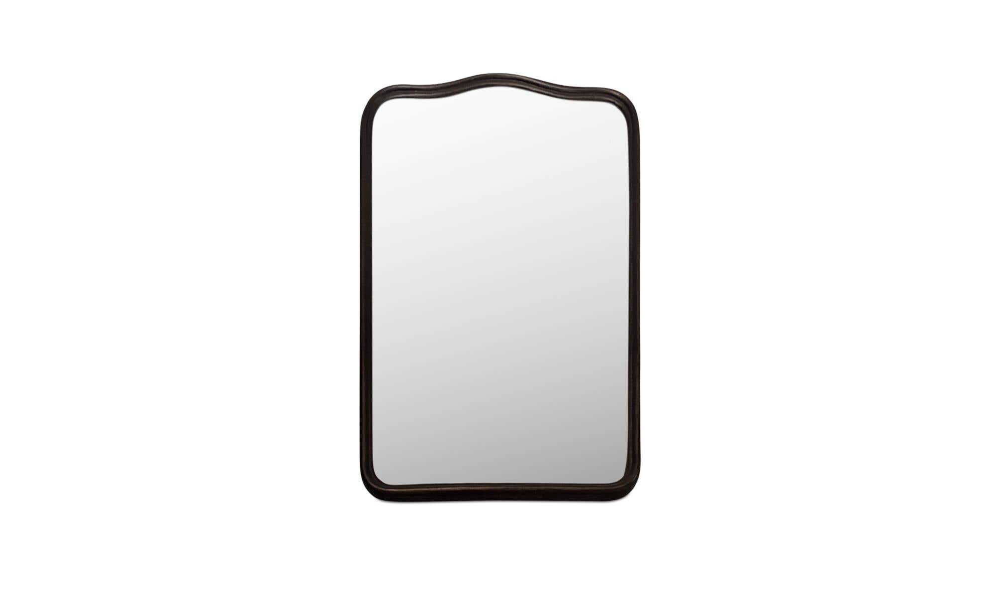 Cast Aluminum Keyes Wall Mirror