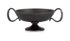 Cast Aluminum Floris Bowl Black Cast Aluminum