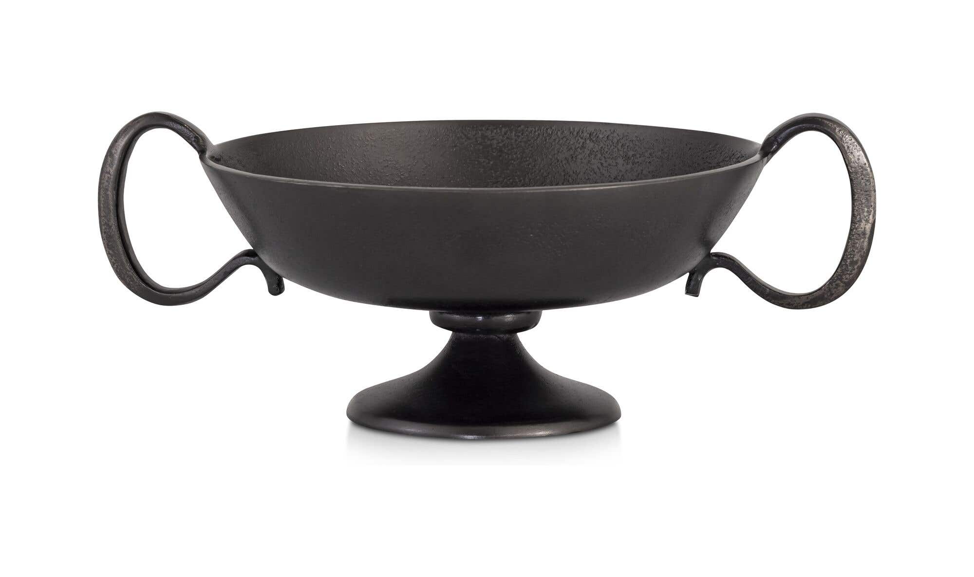 Cast Aluminum Floris Bowl Black Cast Aluminum