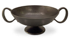 Cast Aluminum Floris Bowl Antique Brass Cast Aluminum