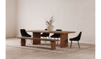 Oak Koshi Bench Sandblasted Amber Oak view 2