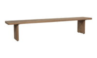 Oak Koshi Bench Sandblasted Amber Oak view 7