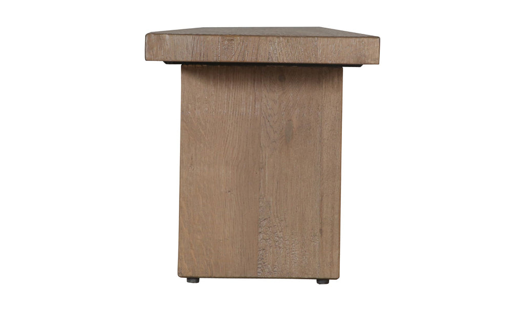 Oak Koshi Bench Sandblasted Amber Oak view 8