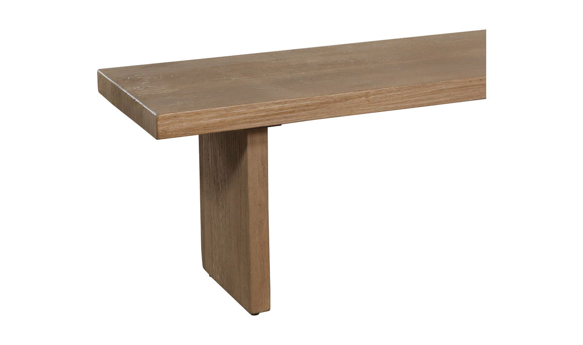 Oak Koshi Bench Sandblasted Amber Oak view 10