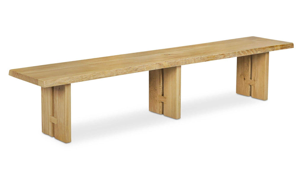 Tessa Dining Bench Natural view 3