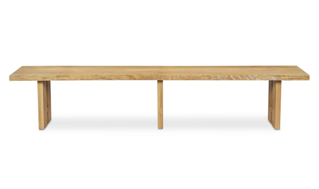 Tessa Dining Bench Natural front