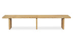 Tessa Dining Bench Natural front