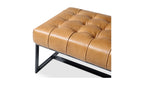 Leather Wyatt Bench, Tan
