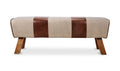 Upholstered Pommel Bench