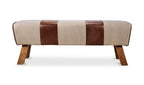 Upholstered Pommel Bench