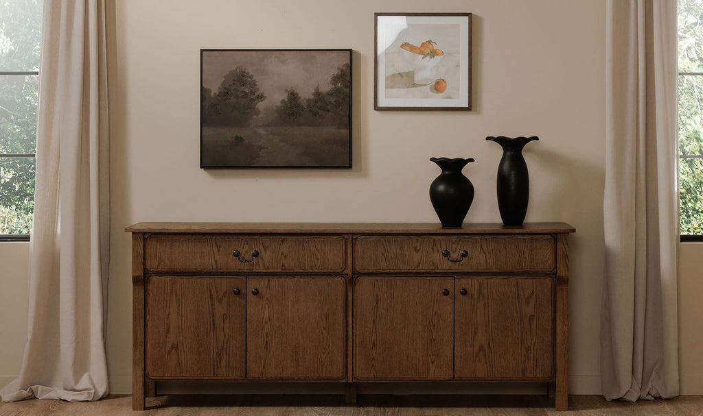 Caroline Sideboard Warm Brown view 2