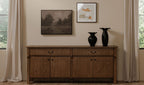 Caroline Sideboard Warm Brown view 2