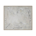 Reims art by Renwil, cotton canvas, medium walnut frame