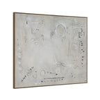 Reims art by Renwil, cotton canvas, medium walnut frame