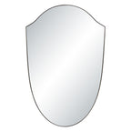 Reims wall mirror by Renwil, stainless steel, brass finish