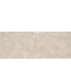 River console table by Moe's Home Collection, Botticino marble top, warm beige gold veining
