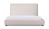 Luzon Queen Bed Tall Headboard Wheat