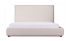 Luzon King Bed Tall Headboard Wheat