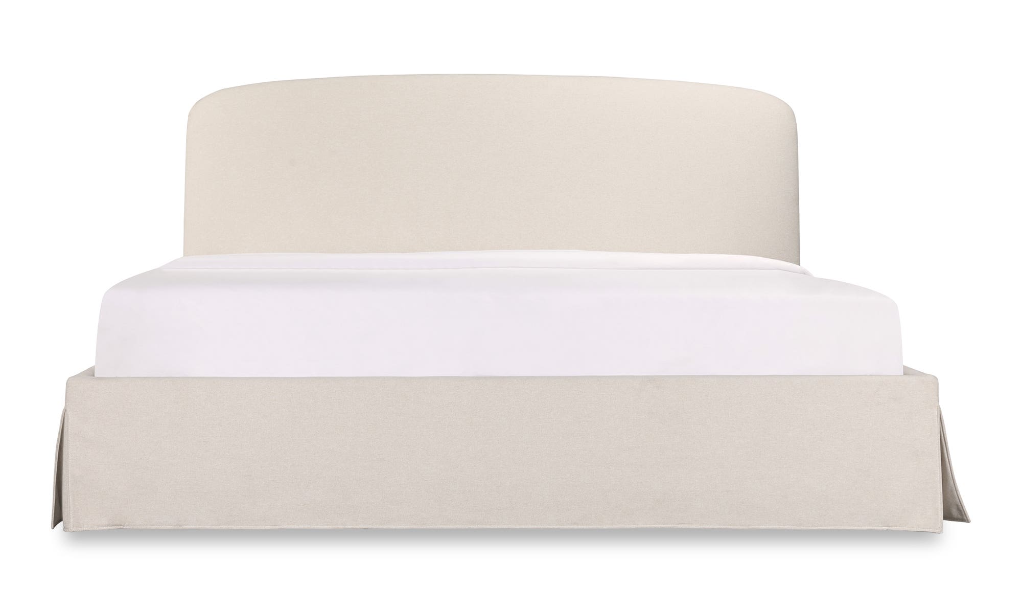 Joan Queen Storage Bed Cream