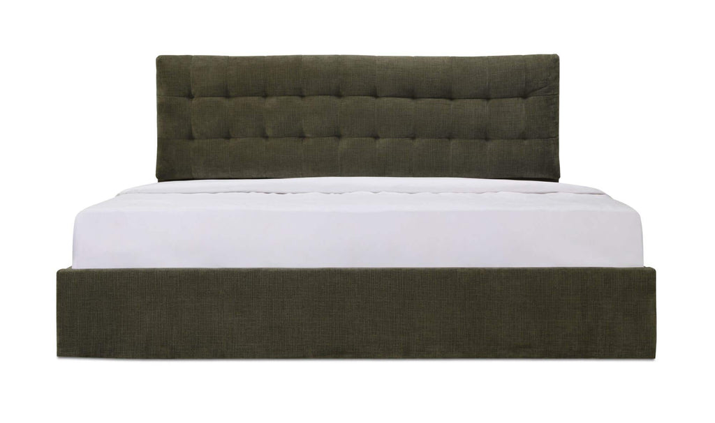 Sebastion King Storage Bed Green