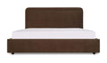 Simon King Storage Bed Brown